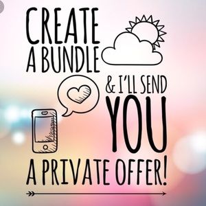 Make a bundle and I’ll give you a good discount